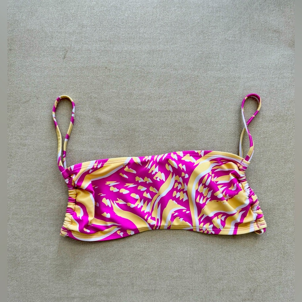 Cupshe Pink and Yellow Bikini Set - Picture 3 of 7